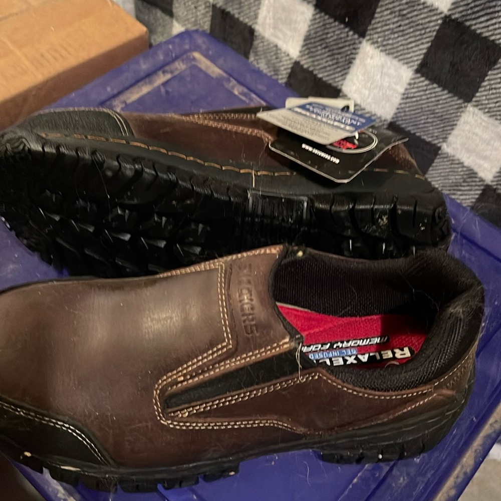 Steel toe women’s Skechers